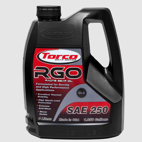 Смазочное масло - RGO - Torco International Corporation (Mfg.) - минеральное / для зубчатых передач / для двигателя