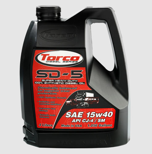 Защитное масло - SD-5  - Torco International Corporation (Mfg.) - синтетическое / для дизельного двигателя / для автомобиля