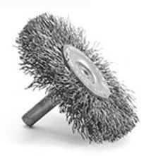 Круговая щетка - BMC series - Brush Research Manufacturing - для очистки / с металлическим проводом / с осью