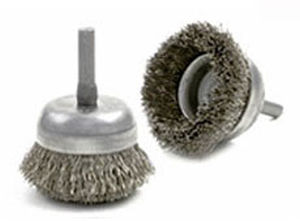 Щетка в разрезе - BNH series - Brush Research Manufacturing - для отделки / для очистки / для галтовки