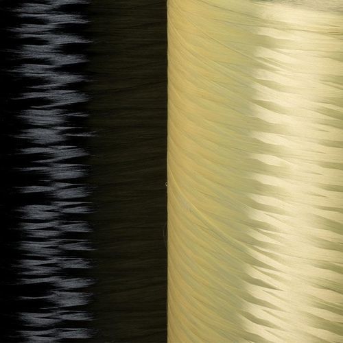 Нитяная пряжа параарамид - Twaron® - TEIJIN ARAMID - желтый / черный