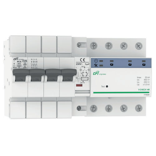 Молниеотвод тип 2 - V-CHECK 4MR-20 - Cirprotec - класс II / для использования в телекоммуникациях / защита от перенапряжения