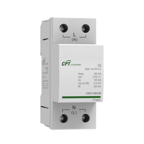 Молниеотвод тип 1 - CSH1-50/230 - Cirprotec - класс I / для телекоммуникации / моноблочный