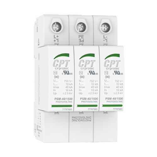 Молниеотвод тип 2 - PSM3-40/1500 PV - Cirprotec - класс II / для использования в телекоммуникациях / для фотогальванической установки