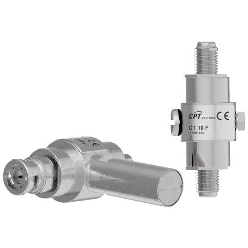 Молниеотвод для фотогальванической установки - CT 10 UHF - Cirprotec - для радиочастотного применения / BNC / коаксиальный