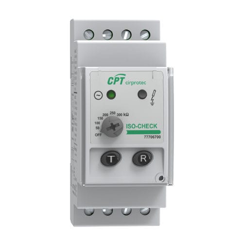 Тестер изоляции для сети AC - ISO-CHECK 230V - Cirprotec - на DIN-рейке / для фотогальванического оборудования / для станции зарядки электромобилей