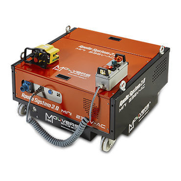 Тележка для разгрузочно-погрузочных работ - MINI POWER 230V AC - Mouvers srl - с платформой / для тяжелых грузов / с роликами
