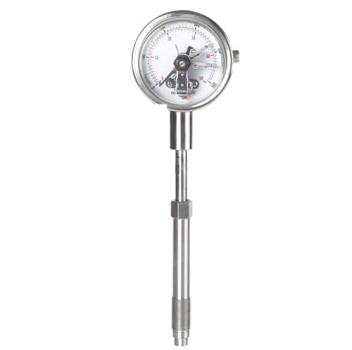 Манометр со шкалой - PT124Y-613 - Shanghai Zhaohui Pressure Apparatus Co.,Ltd.(ZHYQ) - из нержавеющей стали / из пластика / мембранный