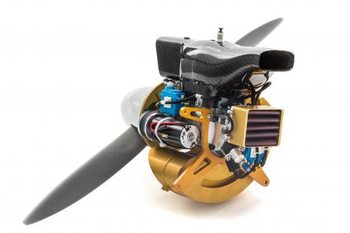 Одноцилиндровый тепловой двигатель - UAV28-EFI - UAVFACTORY LTD. - прямой впрыск / с охлаждаением воздухом