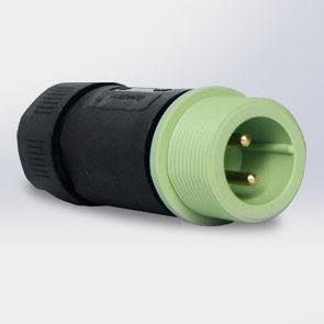 Соединитель для источника электропитания - EC02681-1023-AF - Suzhou Exceedconn Technology Co.,Ltd. - цилиндрический / наружная резьба / из полиамида