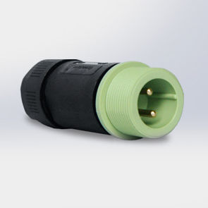 Соединитель для источника электропитания - EC02681-1023-BF - Suzhou Exceedconn Technology Co.,Ltd. - цилиндрический / наружная резьба / из полиамида
