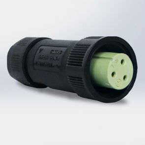 Соединитель для источника электропитания - EC02681-2023-AF - Suzhou Exceedconn Technology Co.,Ltd. - цилиндрический / внутренняя резьба / из полиамида
