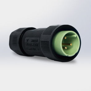 Соединитель для источника электропитания - EC02681-4023-BF - Suzhou Exceedconn Technology Co.,Ltd. - цилиндрический / наружная резьба / из полиамида