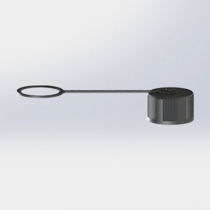 Крышка для электрического соединителя - 001-EC-001 - Suzhou Exceedconn Technology Co.,Ltd. - резьбовая / круглая / из термопластика