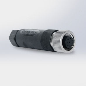 Соединитель M12 - 2121-AA series - Suzhou Exceedconn Technology Co.,Ltd. - для источника электропитания / цилиндрический / внутренняя резьба