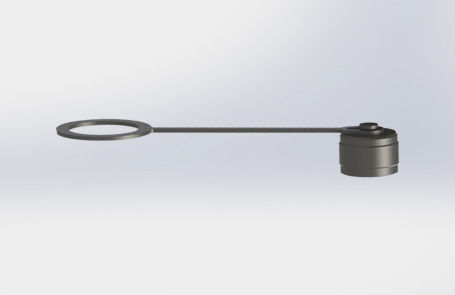Крышка для электрического соединителя - 001-M12-002 - Suzhou Exceedconn Technology Co.,Ltd. - резьбовая / круглая / из термопластика