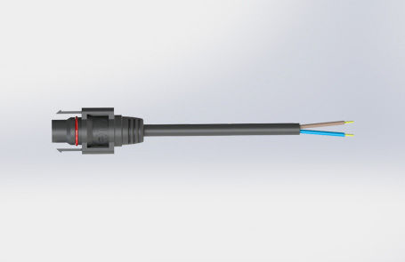 Соединитель для источника электропитания - S2F7050 series - Suzhou Exceedconn Technology Co.,Ltd. - внутренняя резьба / изолированный / из полиамида