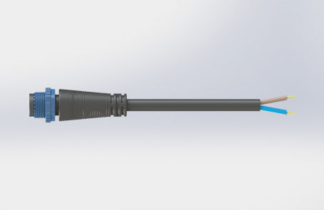 Соединитель для источника электропитания - S3M705020 series - Suzhou Exceedconn Technology Co.,Ltd. - наружная резьба / из полиамида / из меди