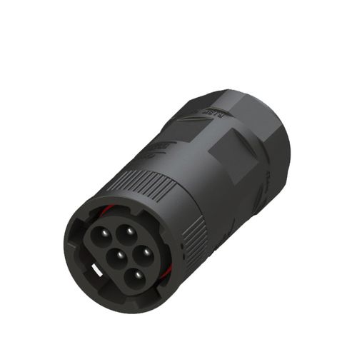 Соединитель для передачи данных - EN050-1236-01 - Suzhou Exceedconn Technology Co.,Ltd. - для источника электропитания / литой / круглый