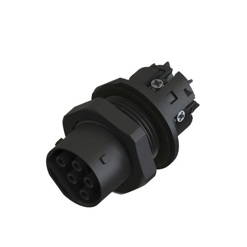 Соединитель для передачи данных - EN050-2136-00 - Suzhou Exceedconn Technology Co.,Ltd. - для источника электропитания / литой / круглый