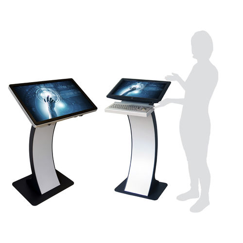 Терминал киоск - easy pc stand - WES Systeme Electronic GmbH - с сенсорным экраном / напольный / Full HD