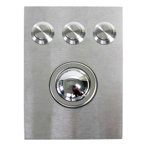 Механический трекбол - TBFM-38S-3B-M-U - WES Systeme Electronic GmbH - встраиваемый / 38 мм / USB