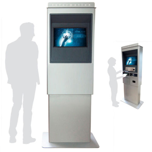 Терминал для наружного применения - Sky - WES Systeme Electronic GmbH - с сенсорным экраном / киоск / напольный