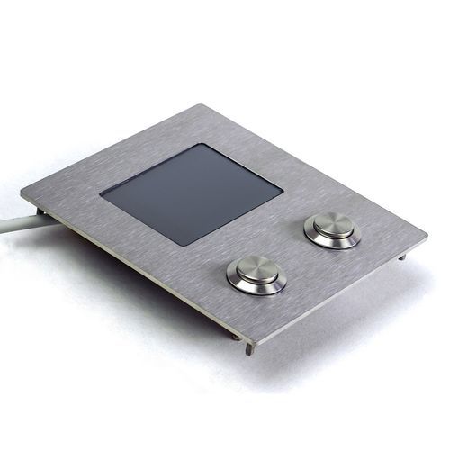 Промышленная сенсорная панель - TOUCHPAD-2TAST-TU - WES Systeme Electronic GmbH - из нержавеющей стали / IP65 / для монтажа на панели