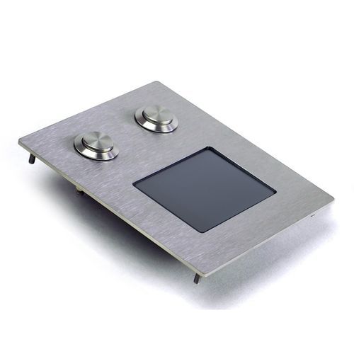 Промышленная сенсорная панель - TOUCHPAD-2TAST-TO - WES Systeme Electronic GmbH - из нержавеющей стали / IP65 / прочная