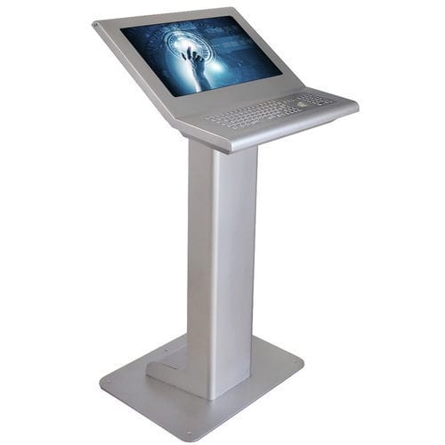 Опора для монитора на ножке - Light-M22P-T-IP65-V2A - WES Systeme Electronic GmbH