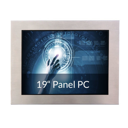 Панельный ПК TFT LCD - IP65-19T-PANELPC-PCAP - WES Systeme Electronic GmbH - со светодиодной подсветкой / с емкостным сенсорным экраном PCAP / с мультисенсорным экраном