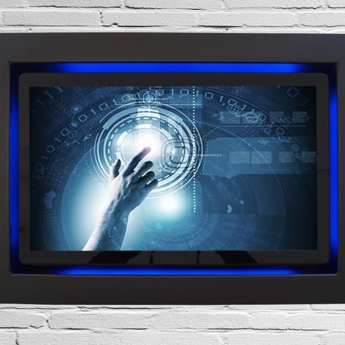 Панельный ПК с мультисенсорным экраном - TIW21.5-PC-B  - WES Systeme Electronic GmbH - с емкостным сенсорным экраном PCAP / 21,5" / Full HD