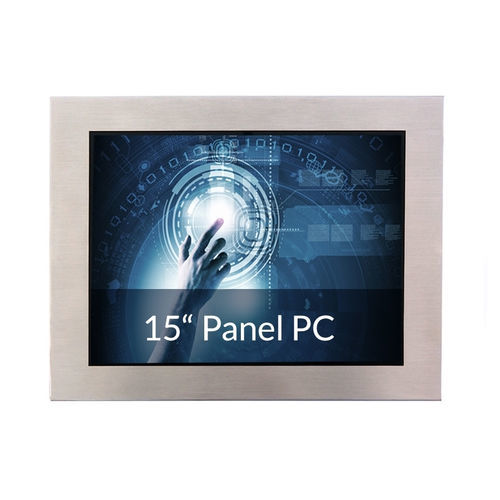 Панельный ПК TFT LCD - IP65-15T-PANELPC-PCAP - WES Systeme Electronic GmbH - с емкостным сенсорным экраном PCAP / с мультисенсорным экраном / 15"