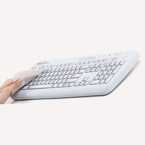 Встраиваемая клавиатура - TASTATUR-MEDIGENIC-GER - WES Systeme Electronic GmbH - с механическими клавишами / 105 клавиш / для использования в медицине
