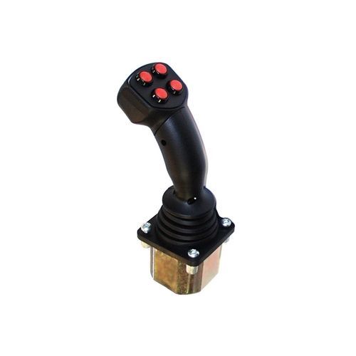 Джойстик с эффектом Холла - JC6000-T-XY-SWITCH - WES Systeme Electronic GmbH - индуктивный бесконтактный / 2 оси / с кнопками