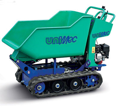 Гусеничный мини-опрокидыватель - FG3304 - unimec - гидравлический / на бензине / с фронтальной загрузкой