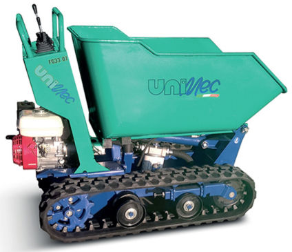 Гусеничный мини-опрокидыватель - FG3307 - unimec - гидравлический / с фронтальной загрузкой / компактный