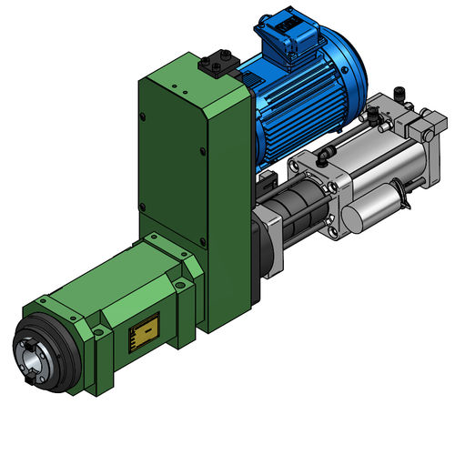 Стержень для мехобработки - SC80H-BT50 - HANN KUEN MACHINERY - для сверления / моторизованный / с автоматическим устройством смены инструментов