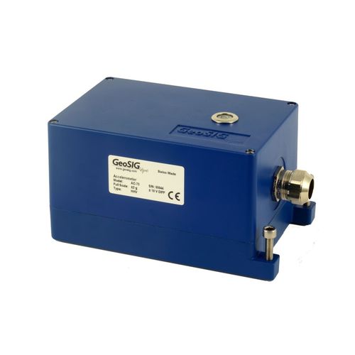 Акселерометр 2 оси - AC-7x series - GeoSIG Ltd - 1 ось / трехосевой / емкостный