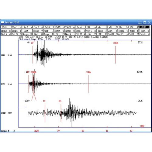 Программное обеспечение анализа фазы - SEISAN - GeoSIG Ltd - анализа вибрации / 3D-моделирования / для базы данных ODBC