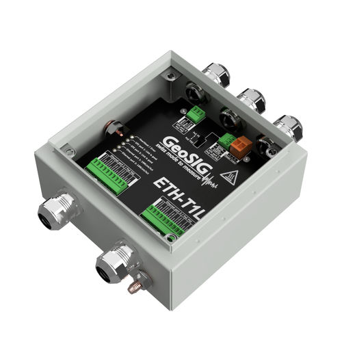 Управляемый модуль переключателей Ethernet - ETH-T1L - GeoSIG Ltd - 2 порта / в шкафу / IP66
