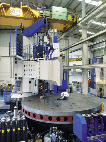 Токарный станок ЧПУ - VTH C - Bost Machine Tools Company S.L.U - вертикальный / 2 оси / со стойкой