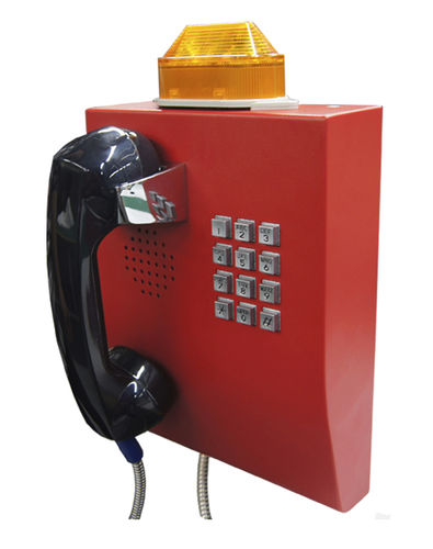 Аналоговый промышленный телефон - JR206-FK-L - J&R Technology Ltd - протокол VoIP / IP65 / для применения в железнодорожной отрасли
