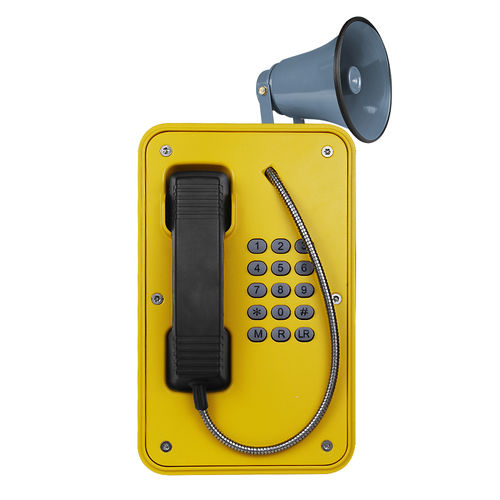 Аналоговый промышленный телефон - JR103-FK-H - J&R Technology Ltd - IP66 / IP67 / IP54