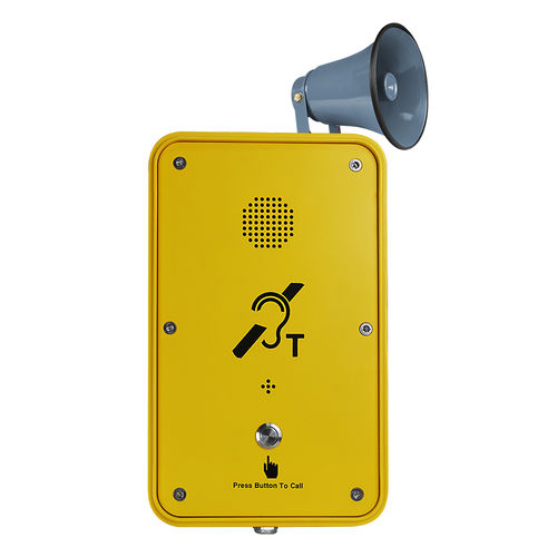 Аналоговый промышленный телефон - JR104-SC-H - J&R Technology Ltd - протокол VoIP / IP67 / для применения в железнодорожной отрасли