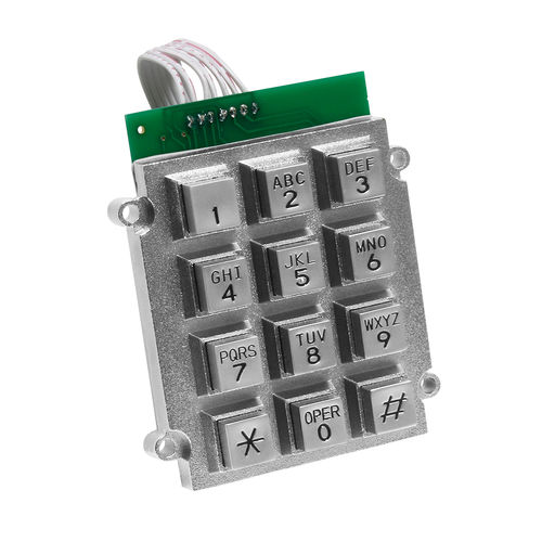 Встраиваемая цифровая клавиатура - JR-KP-02 - J&R Technology Ltd
