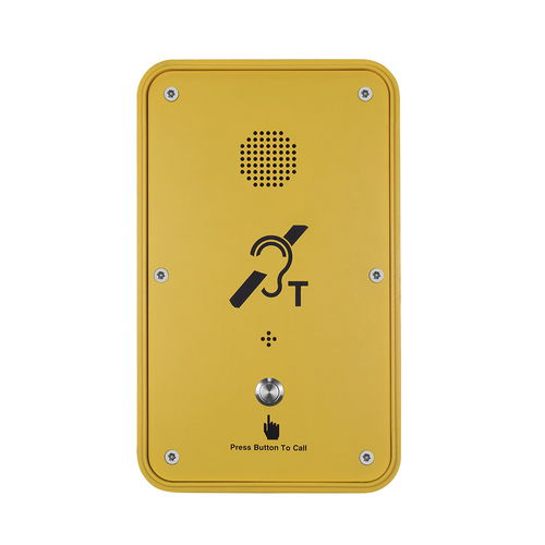Промышленный телефон протокол VoIP - JR104-SC-SIP - J&R Technology Ltd - IK10 / IP67 / для применения в железнодорожной отрасли