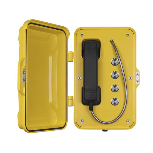 Промышленный телефон протокол VoIP - JR101-4B - J&R Technology Ltd - IP66 / IK10 / IP67