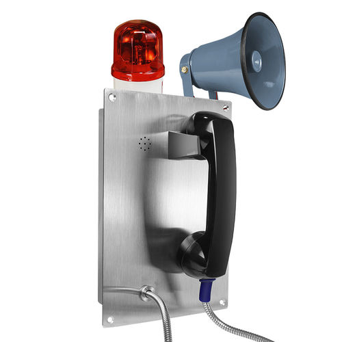 Аналоговый промышленный телефон - JR208-CB-HB - J&R Technology Ltd - протокол VoIP / IP65 / IK10