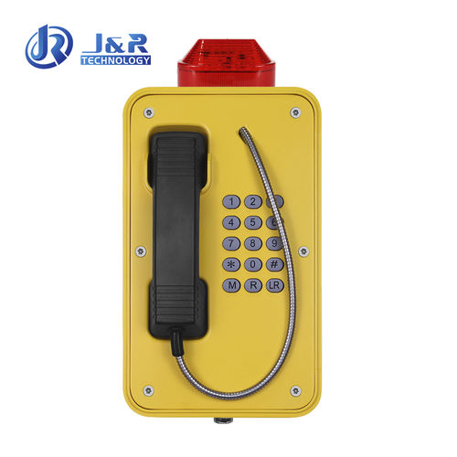 Промышленный телефон протокол VoIP - JR103-FK-L - J&R Technology Ltd - IP66 / IK10 / IP67